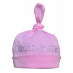 Daddy’s Girl Crystal Words Baby Girl Hat